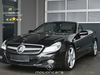 Brugt Mercedes SL350 315 HK (231 kW) 2008 Sort Cabriolet