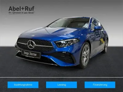 Brugt Mercedes A200 AMG 163 HK (119 kW) 2024 Blå Sedan