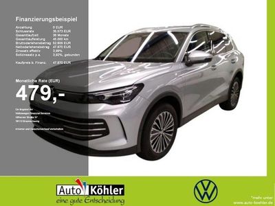 Oyster silver Gebraucht 2025 VW Tiguan Elegance SUV | 48.120 € (Fairer Preis)