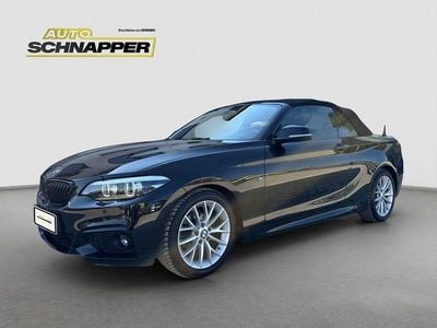 Usata BMW 218 Performance 150 CV (110 kW) 2020 Nero Cabrio