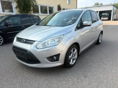 Gebraucht Ford C-MAX SYNC Edition 125 PS (91 kW) 2015 Silber Van / Kleinbus