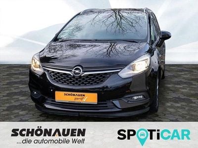 Gebraucht Opel Zafira Edition 140 PS (102 kW) 2017 Schwarz Van / Kleinbus