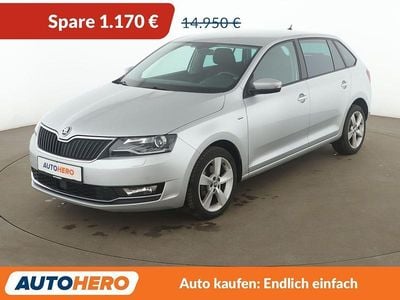 Gebraucht Skoda Rapid Clever 110 PS (80 kW) 2019 Grau Kleinwagen