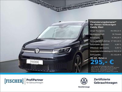 Gebraucht VW Caddy Style 122 PS (89 kW) 2026 Starlight blue metallic Van / Kleinbus