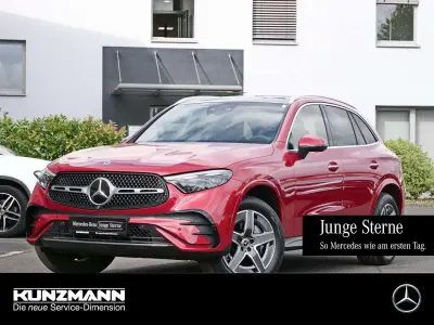 Używany Mercedes GLC400d AMG 252 KM (185 kW) 2023 Czerwony SUV