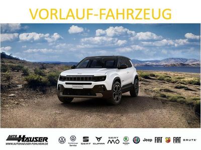 Neu Jeep Avenger EV Summit 114 kW (156 PS) 2025 Snow white / dach volcano blac SUV