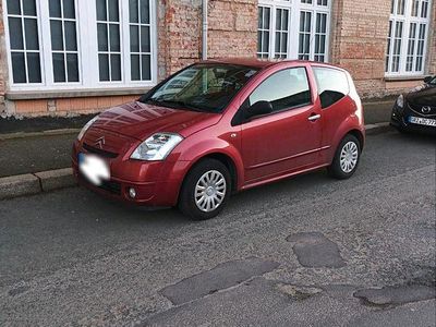 Gebraucht Citroën C2 75 PS (55 kW) 2007 Rot Kleinwagen