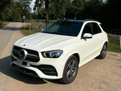 Brugt Mercedes GLE580 AMG line 489 HK (359 kW) 2023 Hvid SUV