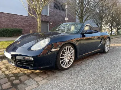 Second-hand Porsche Boxster Sport 280 CP (205 kW) 2006 Albastru Cabrio