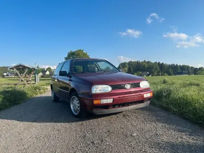 Brugt VW Golf III 75 HK (55 kW) 1997 Rød Sedan