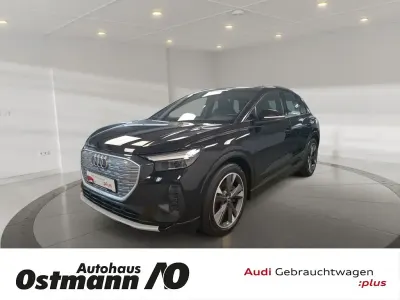 Gebraucht Audi Q4 e-tron S-Line 150 kW (204 PS) 2023 Mythosschwarz metallic SUV