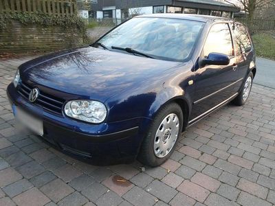 Gebraucht VW Golf IV 100 PS (73 kW) 1999 Blau Kleinwagen