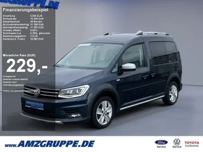 Używany VW Caddy 102 KM (75 kW) 2019 Niebieski Minivan