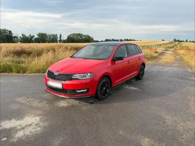 Gebraucht Skoda Rapid Monte Carlo 110 PS (80 kW) 2018 Rot Kleinwagen