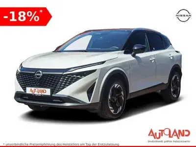 Neu Nissan Qashqai N-Connecta 158 PS (116 kW) 2025 Weiß SUV