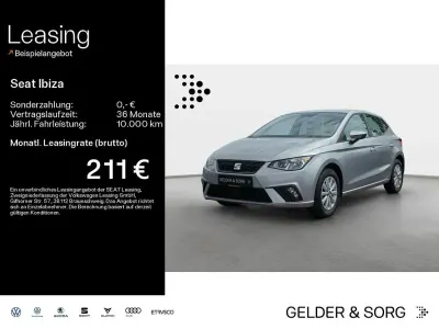 Gebraucht Seat Ibiza Style 80 PS (58 kW) 2021 Silber Kleinwagen