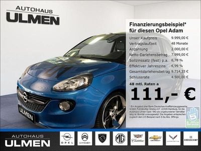 Gebraucht Opel Adam Slam 87 PS (63 kW) 2015 Blau Kleinwagen