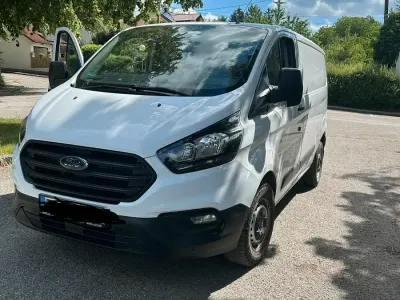 Gebraucht Ford Transit Custom 105 PS (77 kW) 2018 Weiß Van / Kleinbus