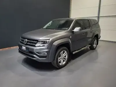 Gebraucht VW Amarok Highline 224 PS (164 kW) 2018 Indiumgrau metallic Pickup