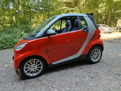 Usata Smart ForTwo Cabrio Passion 71 CV (52 kW) 2007 Rosso Cabrio
