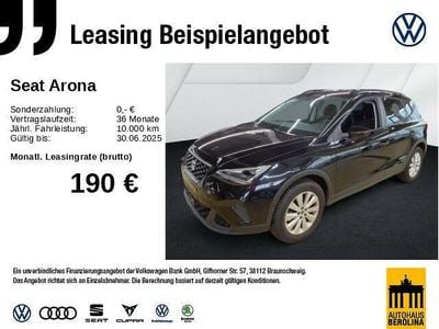 Gebraucht Seat Arona Style 116 PS (85 kW) 2024 Schwarz SUV