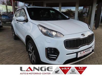 Gebraucht Kia Sportage GT-Line 177 PS (130 kW) 2017 (wd) carraraweiss SUV