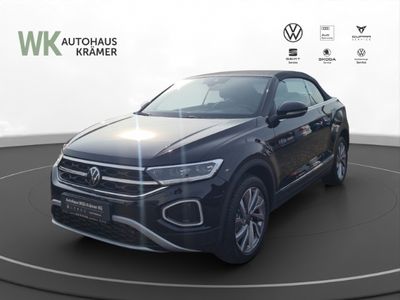 Neu VW T-Roc Cabriolet Goal 150 PS (110 kW) 2025 Schwarz Cabrio