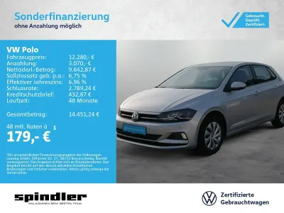 Gebraucht VW Polo Comfortline 95 PS (69 kW) 2019 Reflexsilber metallic Kleinwagen