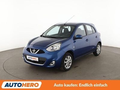 Gebraucht Nissan Micra Acenta 80 PS (58 kW) 2016 Blau Limousine