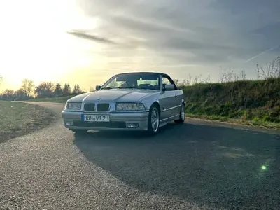 Gebraucht BMW 320 Cabriolet Performance 150 PS (110 kW) 1996 Silber Cabrio