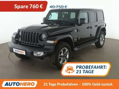 Gebraucht Jeep Wrangler Sahara 200 PS (147 kW) 2019 Schwarz SUV