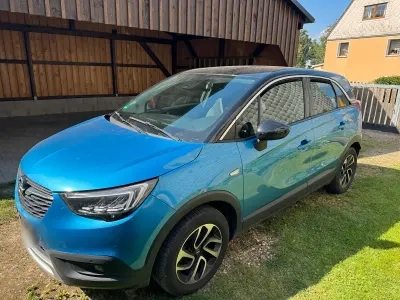 Gebraucht Opel Crossland X 110 PS (80 kW) 2018 Blau SUV