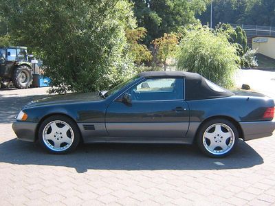 Brugt Mercedes SL320 231 HK (169 kW) 1995 Sort Cabriolet