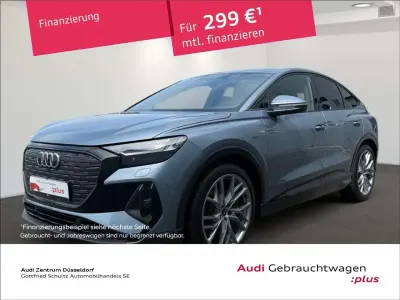 Gebraucht Audi Q4 Sportback e-tron S-Line 150 kW (204 PS) 2022 Blau SUV