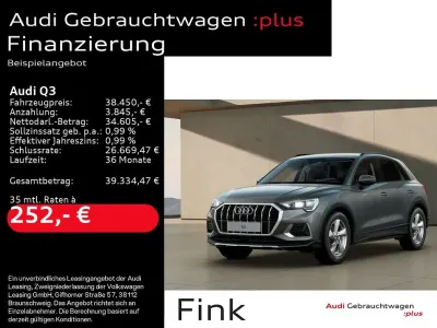 Gebraucht Audi Q3 Advanced Plus 150 PS (110 kW) 2025 Chronosgrau metallic SUV