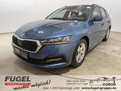 Gebraucht Skoda Octavia Active 110 PS (80 kW) 2020 Titanblau metallic Kombi