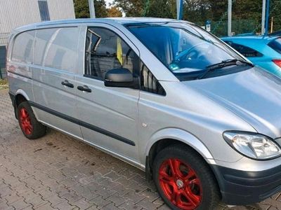 gebraucht Mercedes Vito CDI Diesel Bj: 2010 LKW KASTEN Silber BUS TOP