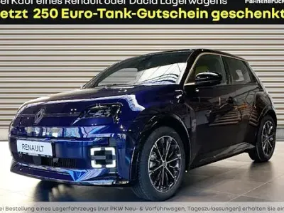 Ny Renault R5 Iconic 110 kW (150 HK) 2025 Blå Hatchback