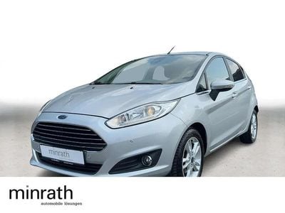 Begagnad Ford Fiesta Titanium 101 HK (74 kW) 2017 Silver Halvkombi