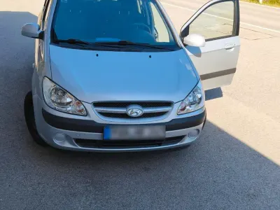 Gebraucht Hyundai Getz GLS 97 PS (71 kW) 2005 Silber Kleinwagen