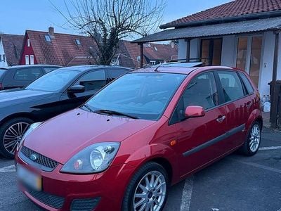 Gebraucht Ford Fiesta 68 PS (50 kW) 2006 Orange Kleinwagen