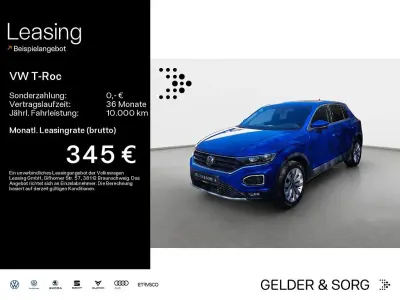 Brugt VW T-Roc Sport 150 HK (110 kW) 2022 Blå SUV
