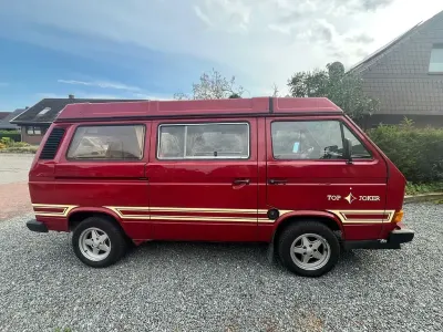 Gebraucht VW T3 69 PS (50 kW) 1986 Rot Van