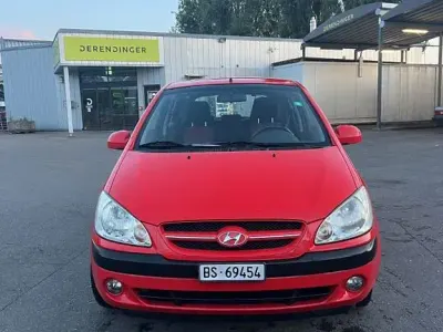 Gebraucht Hyundai Getz GLS 88 PS (64 kW) 2007 Rot Kleinwagen