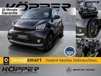 Gebraucht Smart ForTwo Coupé Exclusive 60 kW (82 PS) 2023 Schwarz Kleinwagen