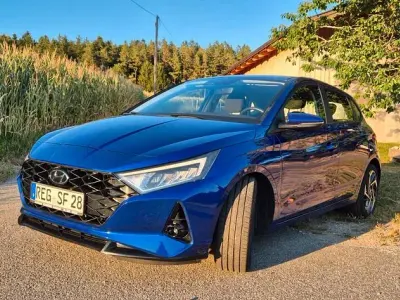 Gebraucht Hyundai i20 Intro Edition 101 PS (74 kW) 2021 Blau Kleinwagen