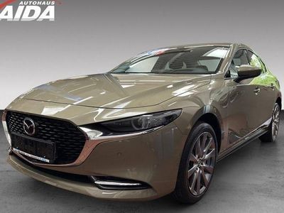 Neu Mazda 3 Exclusive-Line 186 PS (136 kW) 2025 Beige Limousine