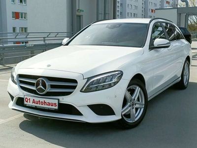 gebraucht Mercedes C180 d T 9G-AUTOM. LED/NAVI/RÜ-KAM/SHZ/TEMP/MBUX/DAB