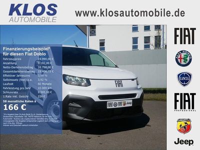 Neu Fiat Doblò 110 PS (80 kW) 2026 Weiß Van / Kleinbus