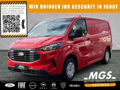 Nowe Ford Transit Custom Trend 136 KM (100 kW) 2026 Czerwony Sedan/Limuzyna